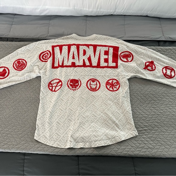 Marvel Spirit Jersey (White), GUC Size Medium - Picture 1 of 4